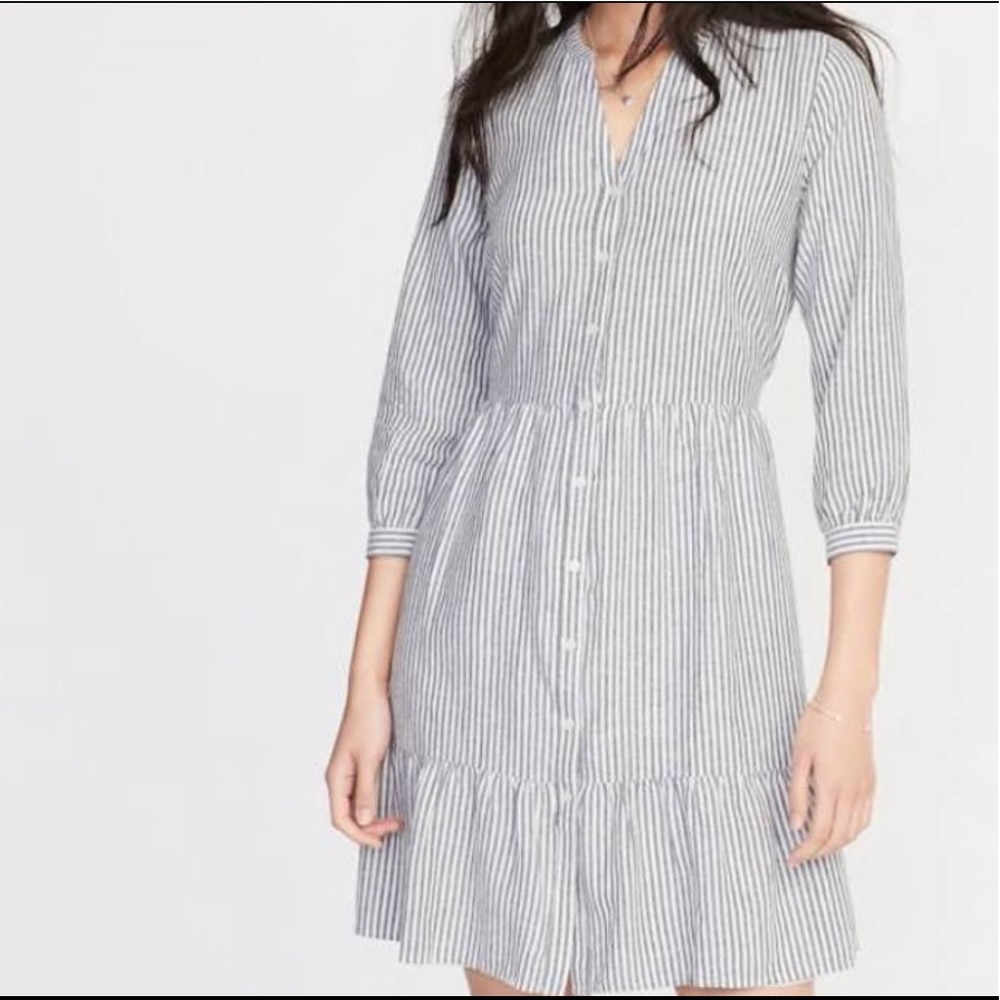 Old Navy Dresses | Old Navy Pinstripe Dress